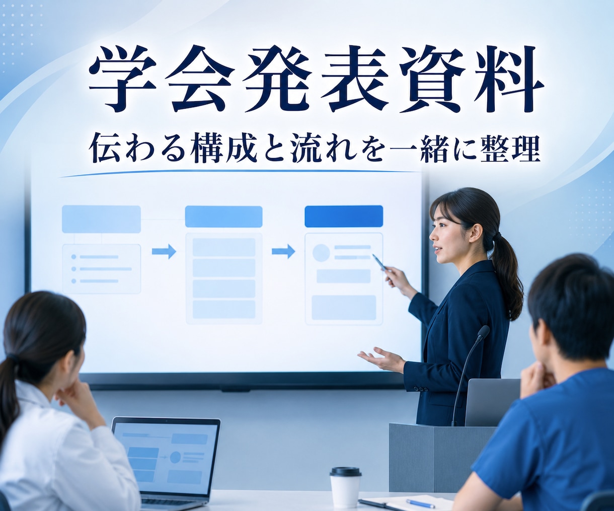 医療・看護の学会発表資料を作成します 抄録・スライド・大型ポスターまで認定看護師が支援 イメージ4