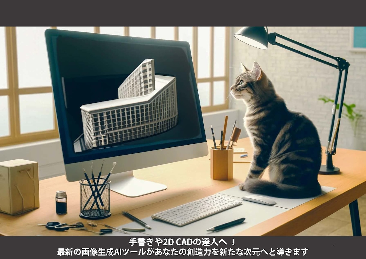 パースの苦手な人、AIに描いてもらう方法教えます あなたの設計環境から適切な画像生成ツールをアドバイスします イメージ2