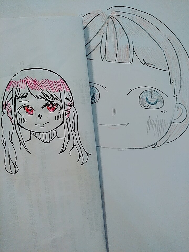 創作イラスト(肩まで＆上半身まで)描きます イメージを確実に伝えて頂ければイラストお描きします。均一価格 イメージ9