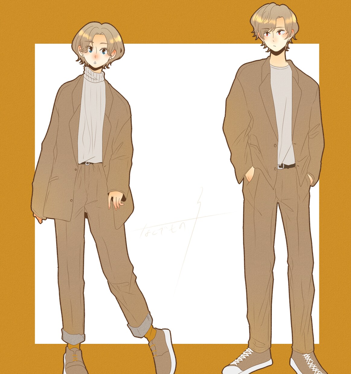 SNSアイコンにも使いやすいイラスト描きます 秋みたいに、あたたかみのあるイラストです。 イメージ6