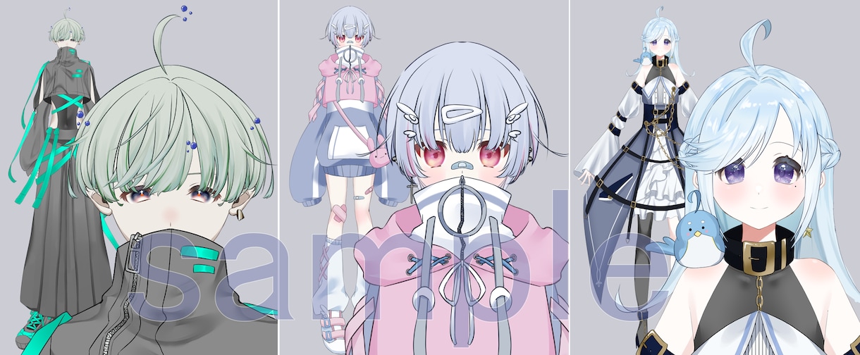 これで完結！ブイチューバー用セット作ります 実績あり！低価格でブイチューバーになりませんか？ イメージ2