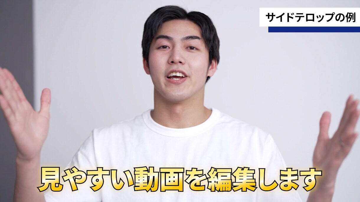 動画にフルテロップ／字幕を挿入します 安心丁寧！迅速な対応をいたします イメージ3