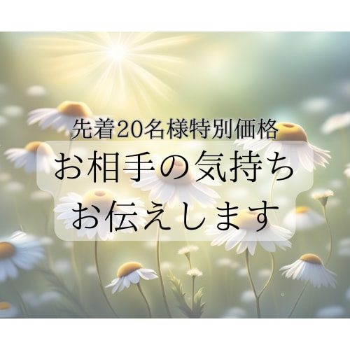 キャンペーン中★相手の気持ちを深く読み解きます 丁寧に寄り添い恋愛の悩み、相手の気持ちを深く掘り下げます イメージ1