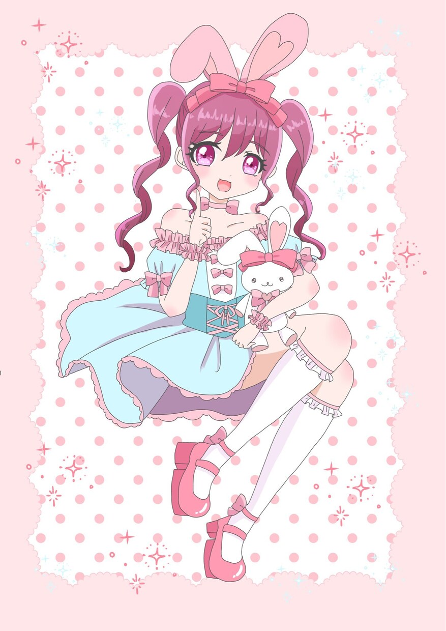 商用利用可！可愛らしいイラスト描きます 親切丁寧を心がけています。女児アニメイラストはぜひお任せあれ イメージ2