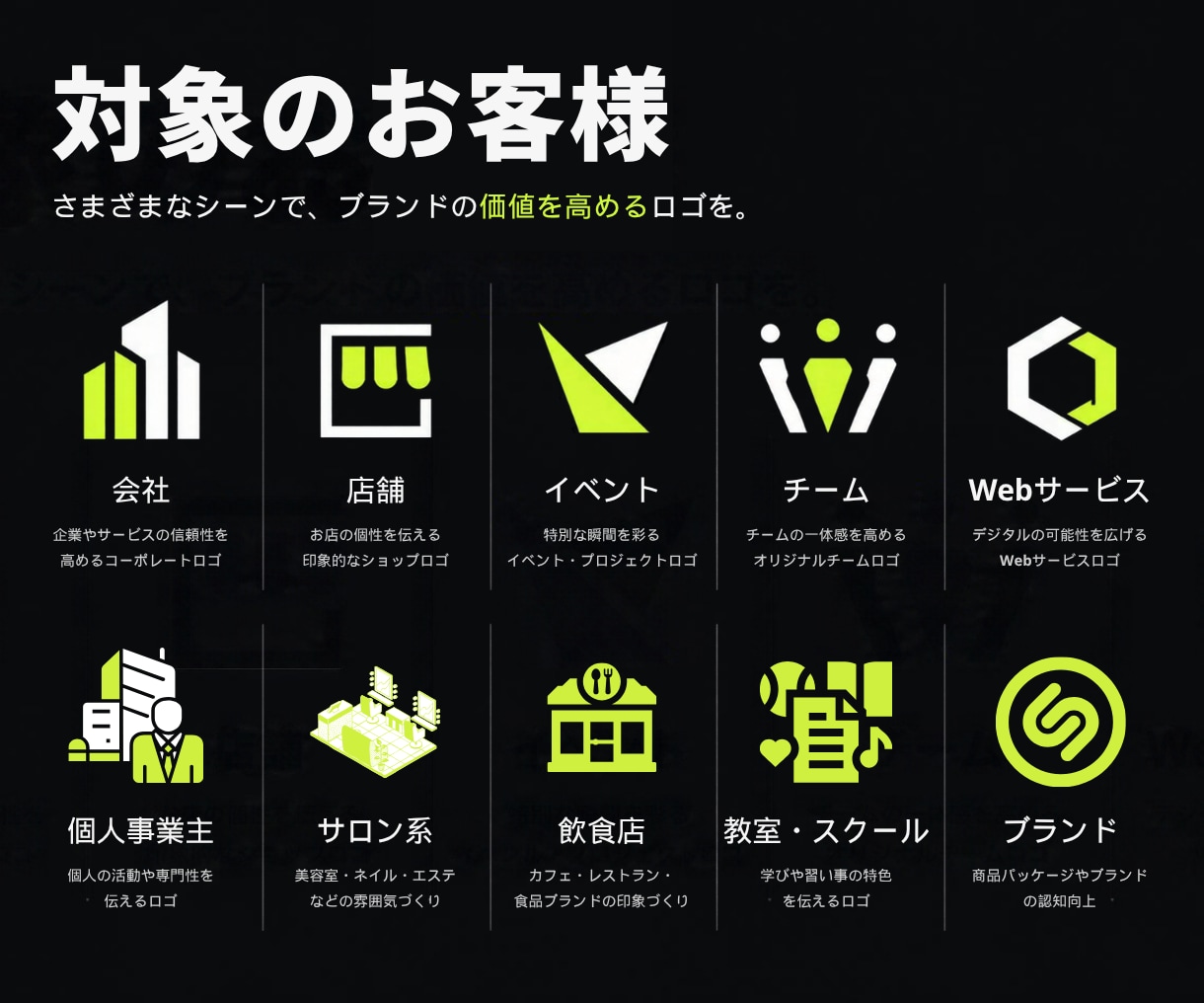 会社・店舗・チームのロゴを制作します 事業の想いを形にするロゴデザインを提案します イメージ2