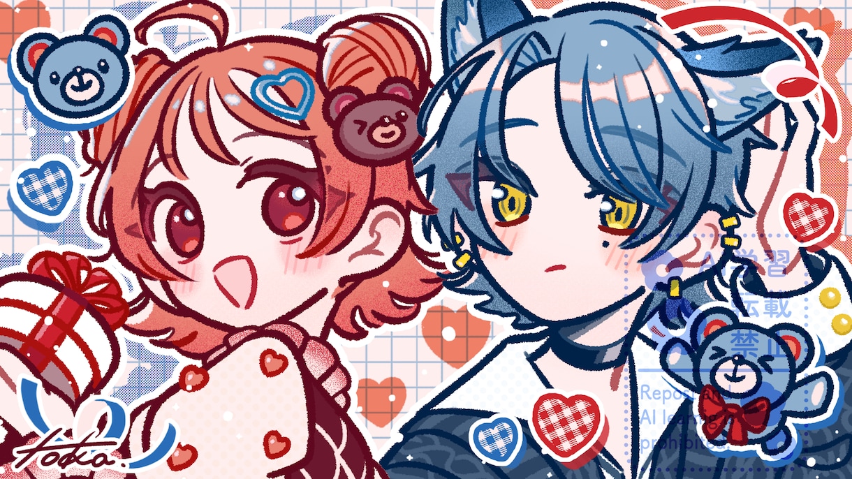可愛い一枚絵イラストかきます 一枚絵、グッズ、mvイラストなど用途に合わせたイラスト制作 イメージ6