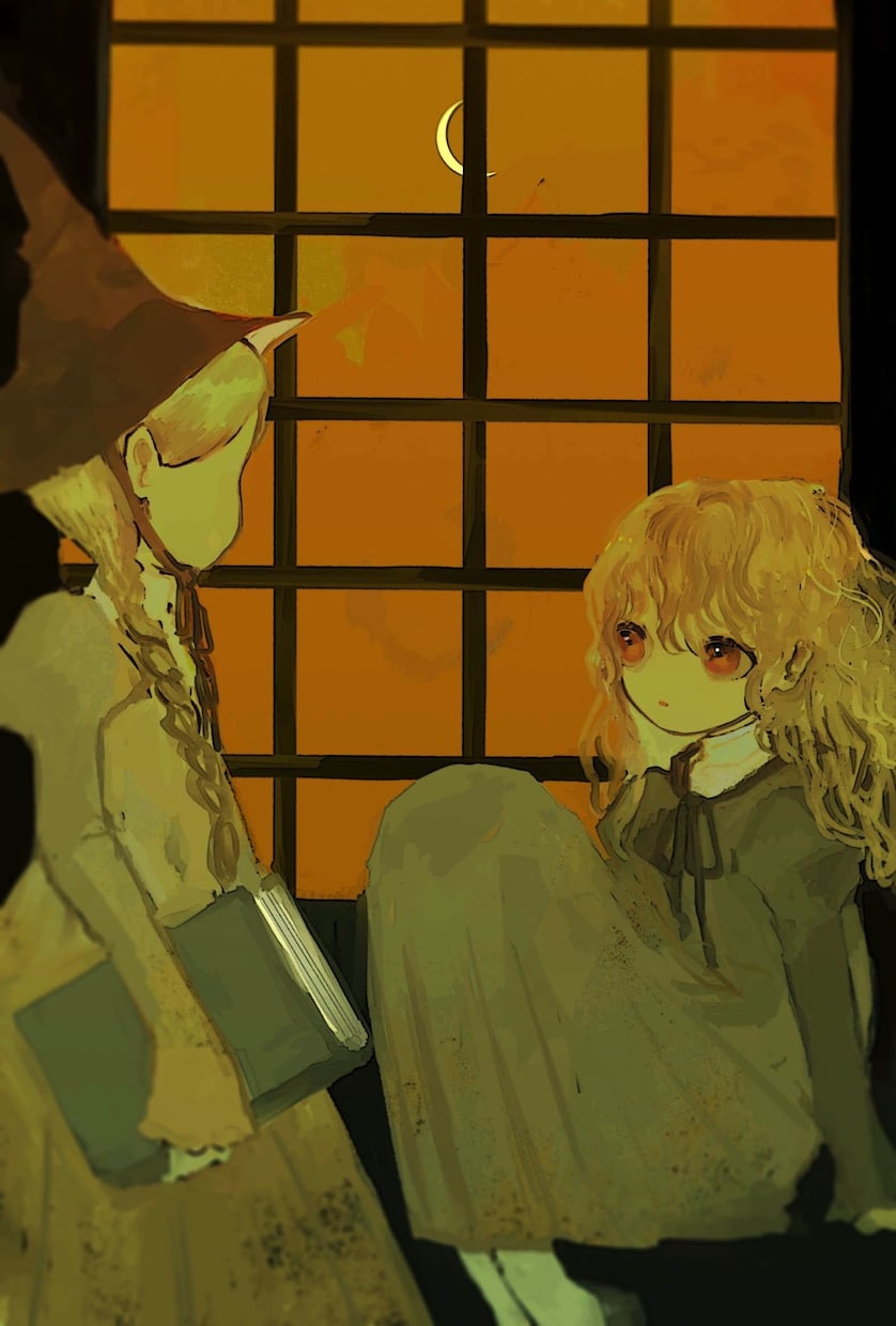 柔らかい絵本見たいな厚塗りイラストを描きます SNSアイコン、動画の1枚絵、歌ってみた、立ち絵等に！ イメージ3