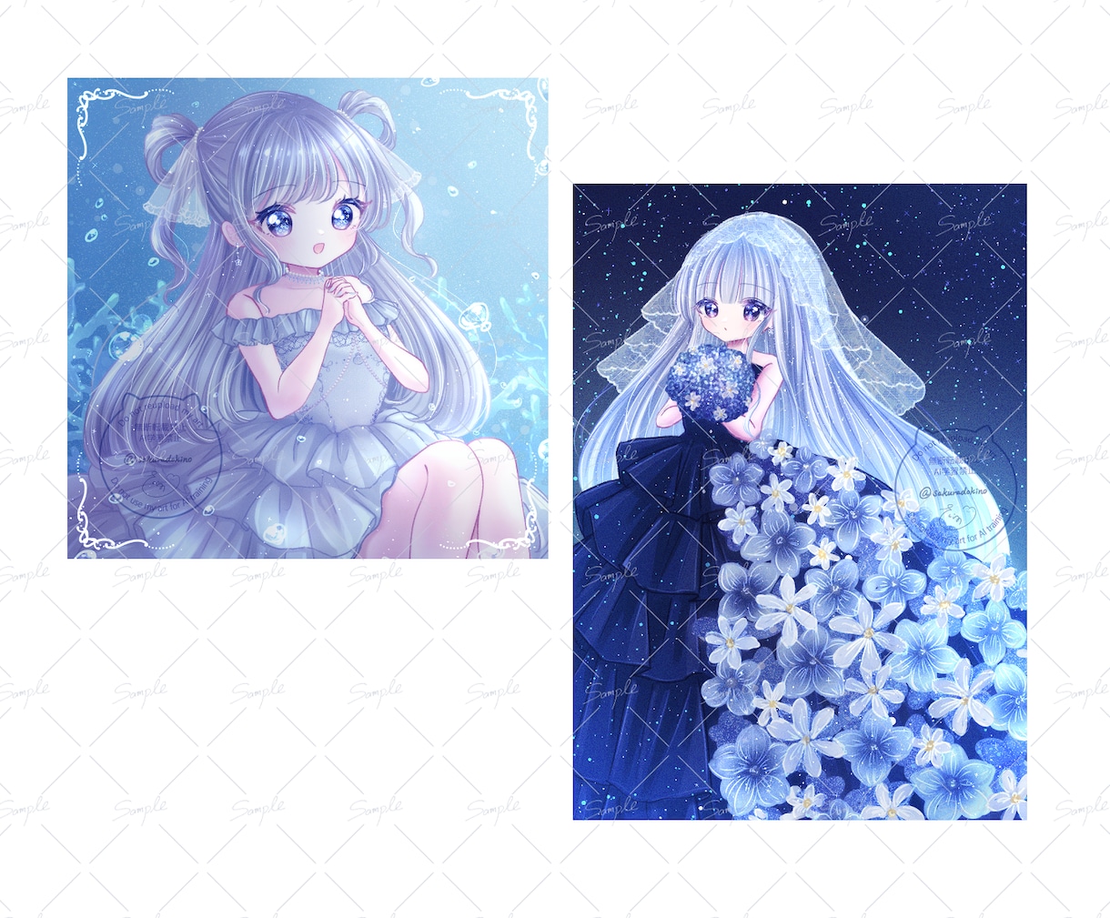 キラキラかわいいイラスト✧お描きします アイドルさんのフラスタ・グッズ・メッセージカード等にも◎ イメージ5