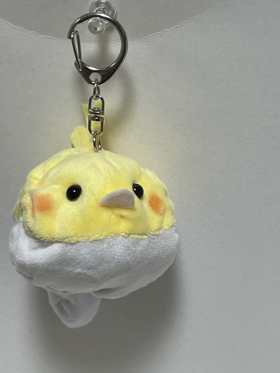 可愛いぬいぐるみキーホルダー制作します ふわふわ素材のぬいぐるみキーホルダーです イメージ1
