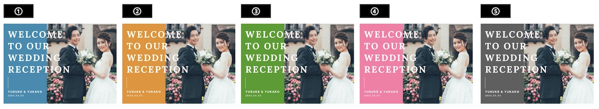 シンプルなウェルカムボードを1週間で作ります 急ぎで結婚式のウェルカムボードが必要な方へ イメージ7