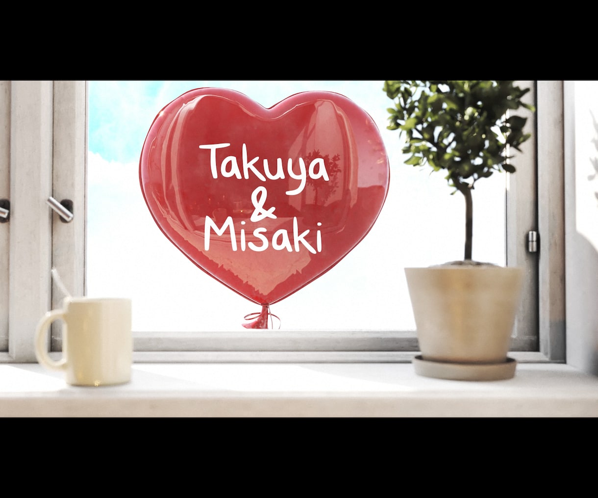 結婚式プロフィールムービーをおしゃれに制作します 大切な一日を彩る見やすく伝わる映像を制作します イメージ1