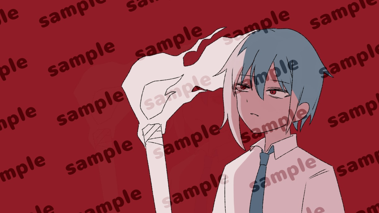歌ってみた、オリジナル曲などの絵を描きます 本家様風に描いたり、雰囲気を合わせたりするのが得意です。 イメージ4
