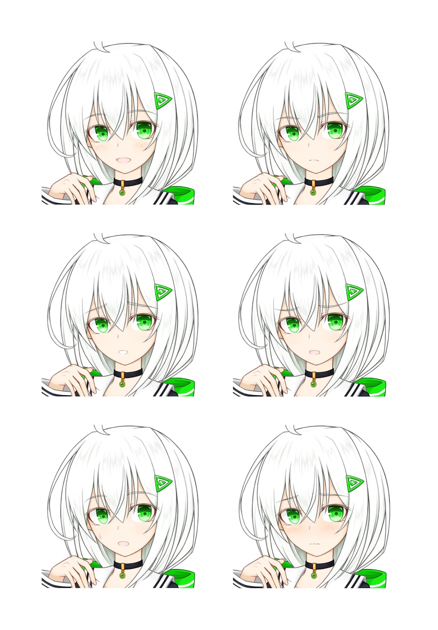 キャラクターイラスト【立ち絵・一枚絵】を制作します ゲームやTRPGなどの立ち絵等に イメージ4