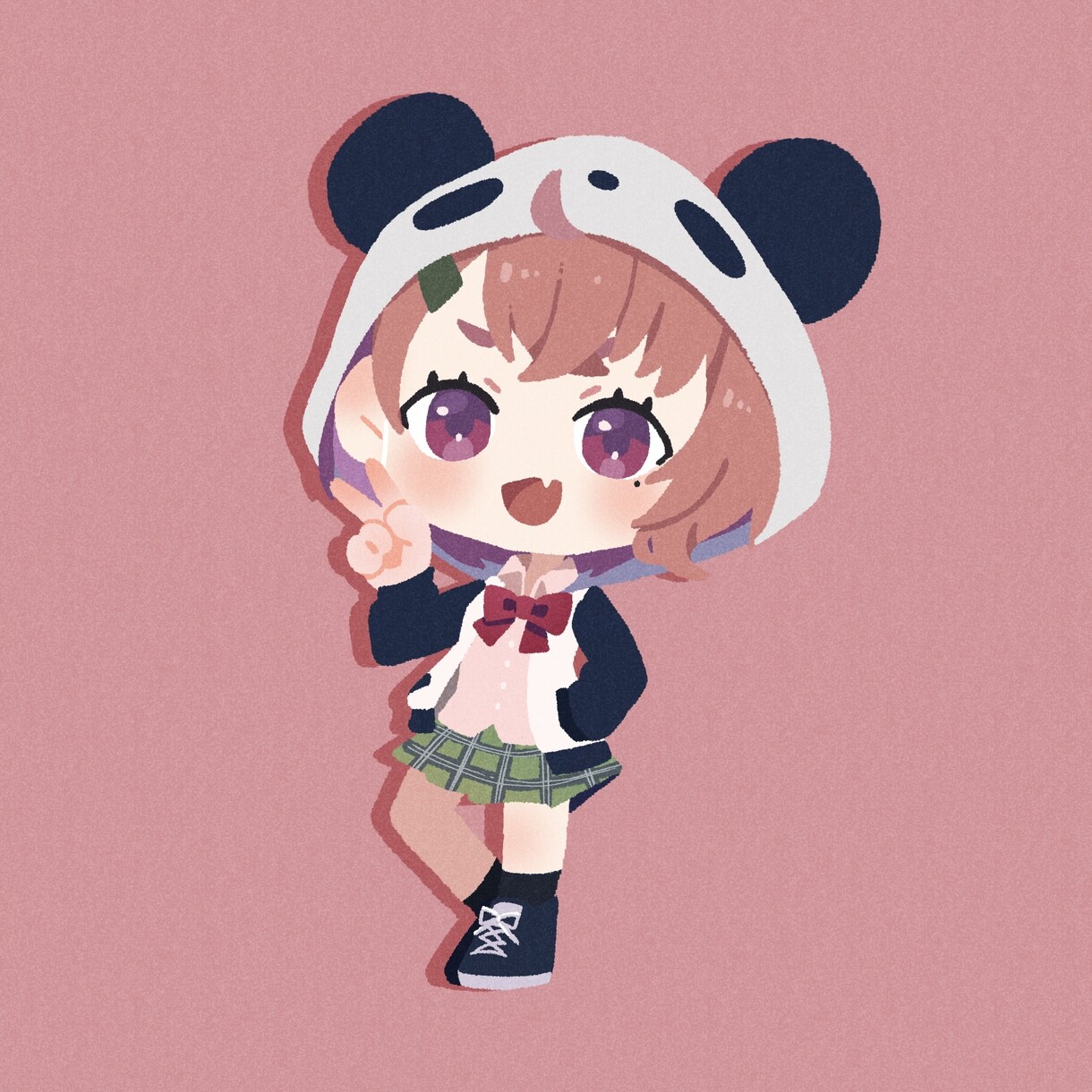 線画なしのかわいいミニキャラお描きします 線画なしのかわいいミニキャラです イメージ3