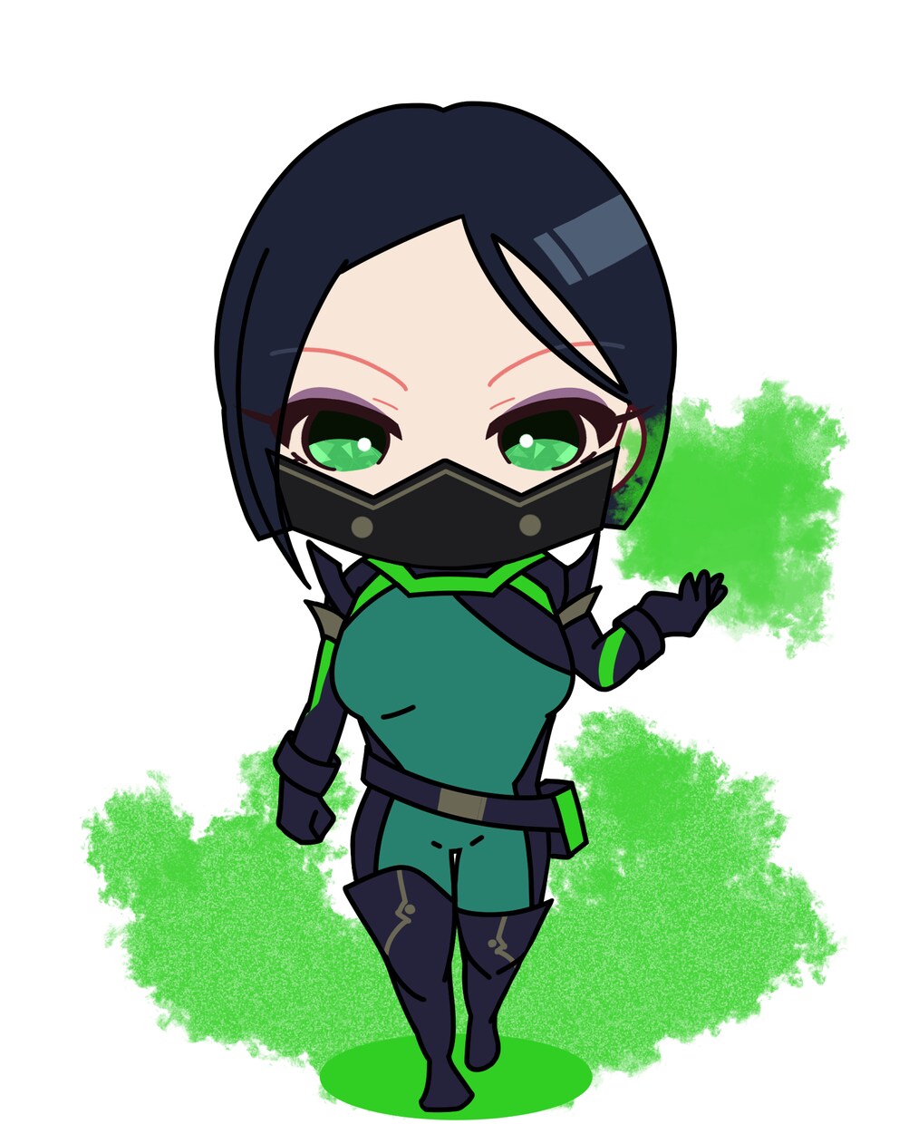 ミニキャライラスト描きます 夢絵オリキャラ等も対応可能です！ イメージ1