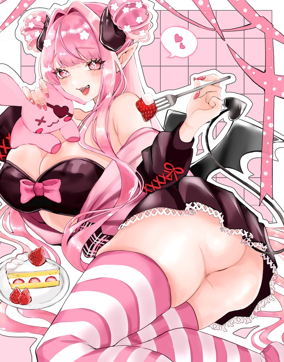 目を惹くイラスト制作します イラスト全般、幅広く制作致します！ イメージ4