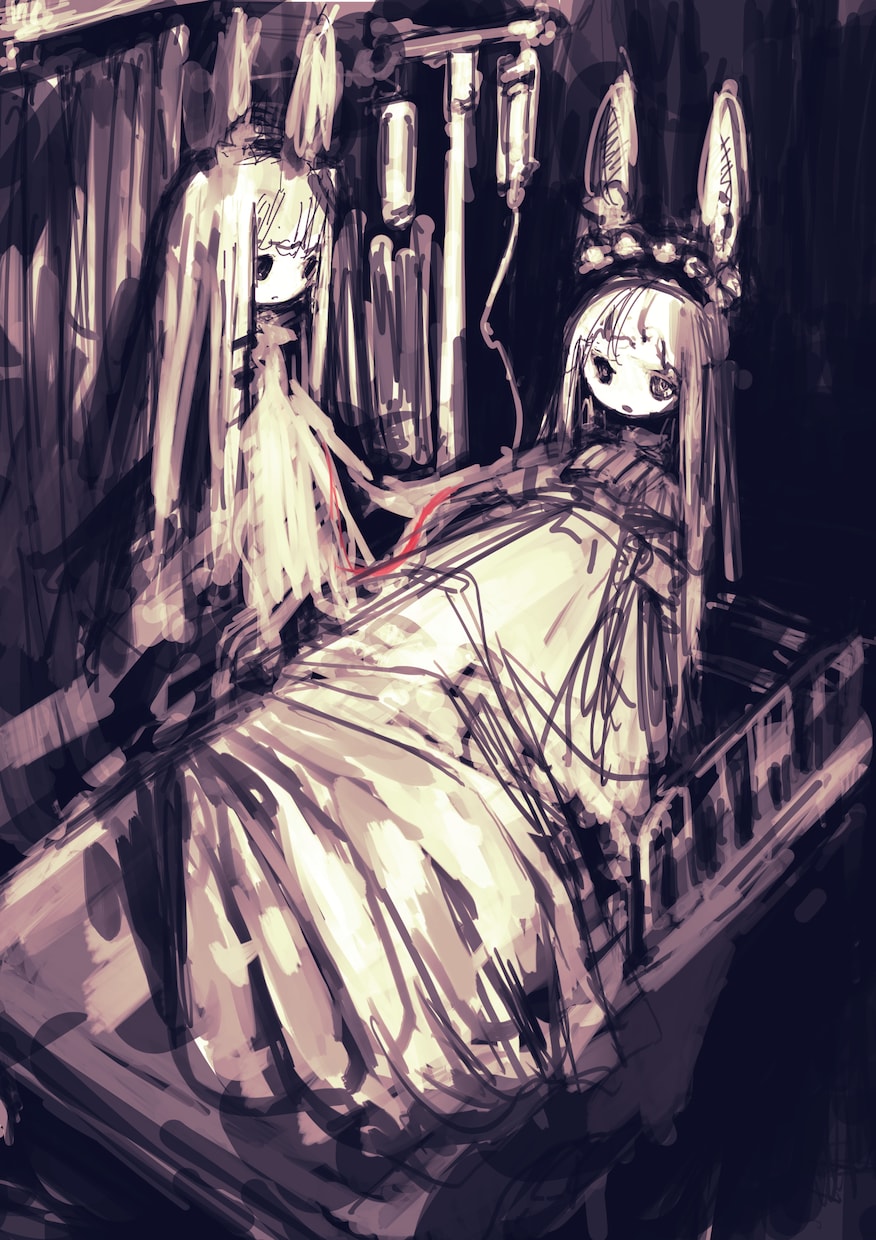 まっくら透明感のある世界観のイラスト全般承ります まっくら透明感のある絵柄、SF等のジャンルも可能です。 イメージ3