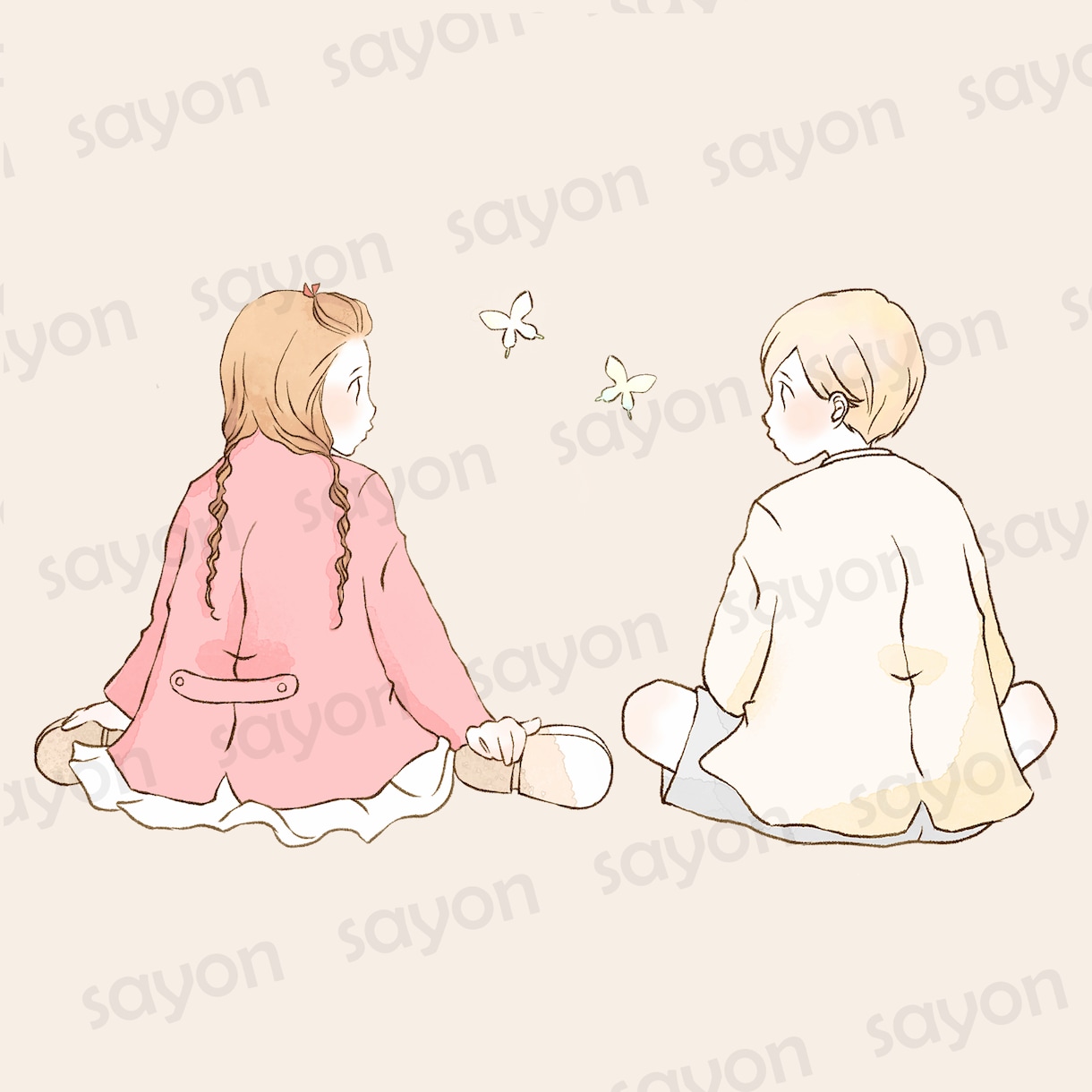 イラスト多数/完成品のイラストを販売しています ほのぼの・ほんわか一枚絵/アイコン・動画サムネなどに イメージ6