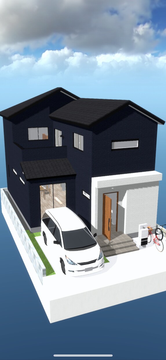 間取り図から3D画像作成ます ご要望には出来るだけ対応させていただきます。 イメージ1