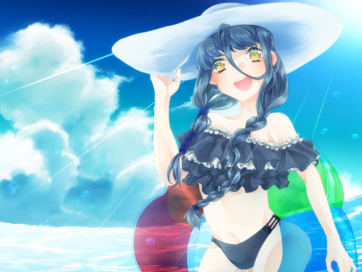 動画やMVをより素敵に！イラスト作成致します MVのイラスト、SNSのヘッダーなどにご利用できます。 イメージ7