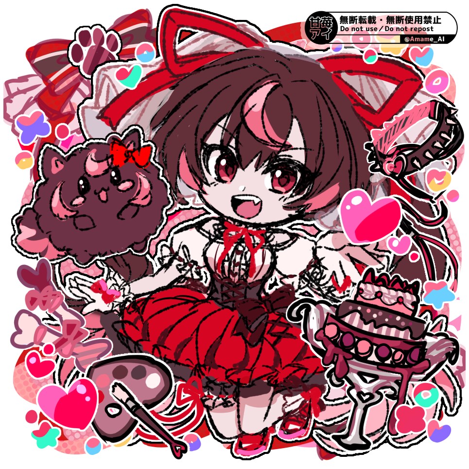 可愛くて目を惹くデフォルメキャラを描きます オリキャラを可愛くミニキャラ化します！初めてのアクキーも是非 イメージ4