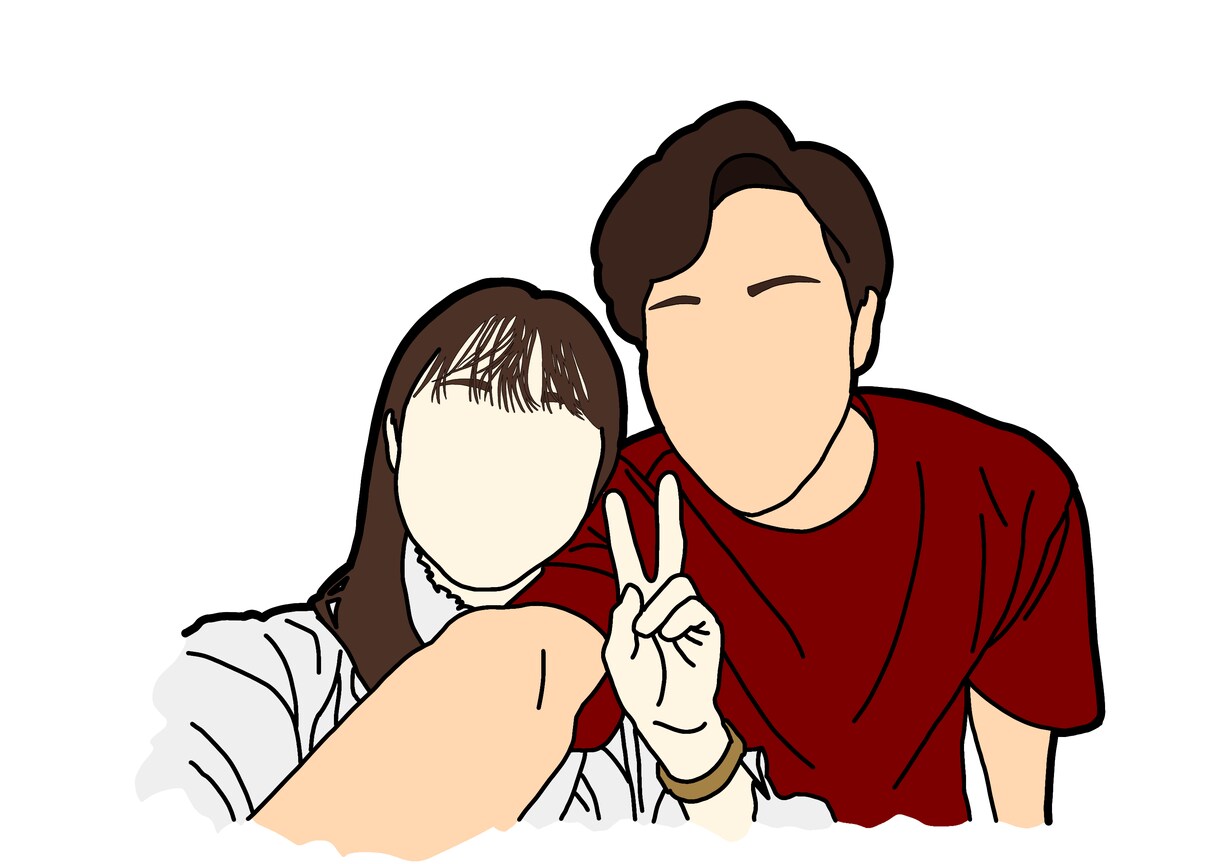 ポップでかわいいデジタル模写をします トプ画やホーム画におすすめ！素敵な思い出を絵にしませんか？ イメージ2