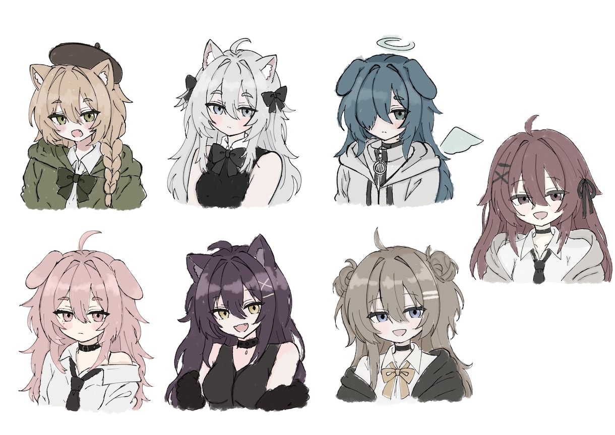 ご希望に合うかわいいイラスト描きます あなたの要望に沿ったラフ風イラストを描きます！ イメージ2