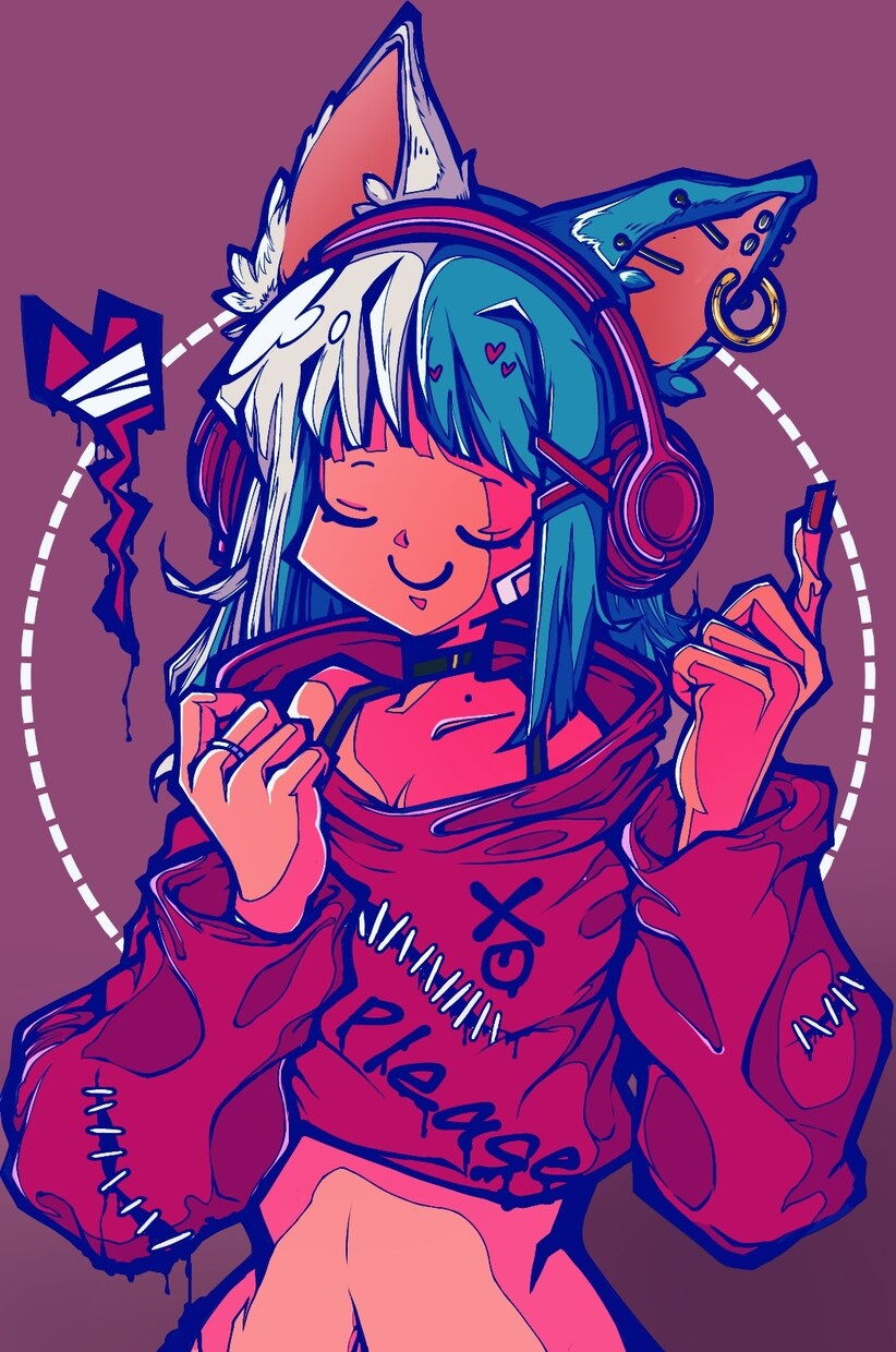 ポップなテイストでご希望のイラストをお描きします あなたのお好みに沿ったイラストをご提供！✨ イメージ1