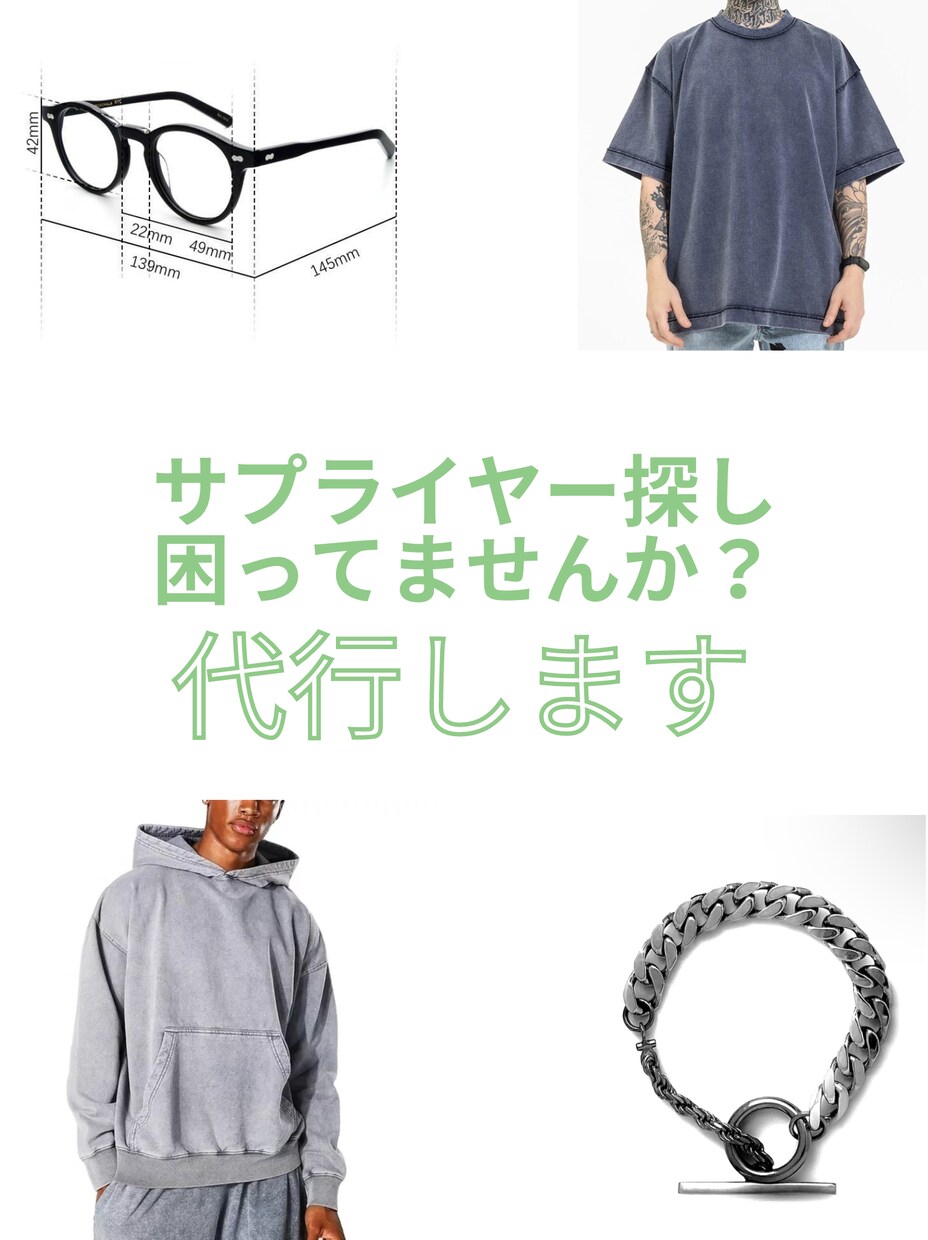 アパレルなどのサプライヤー探し、交渉を代行します 海外サプライヤー探しに苦戦している方、交渉等で不安がある方 イメージ1