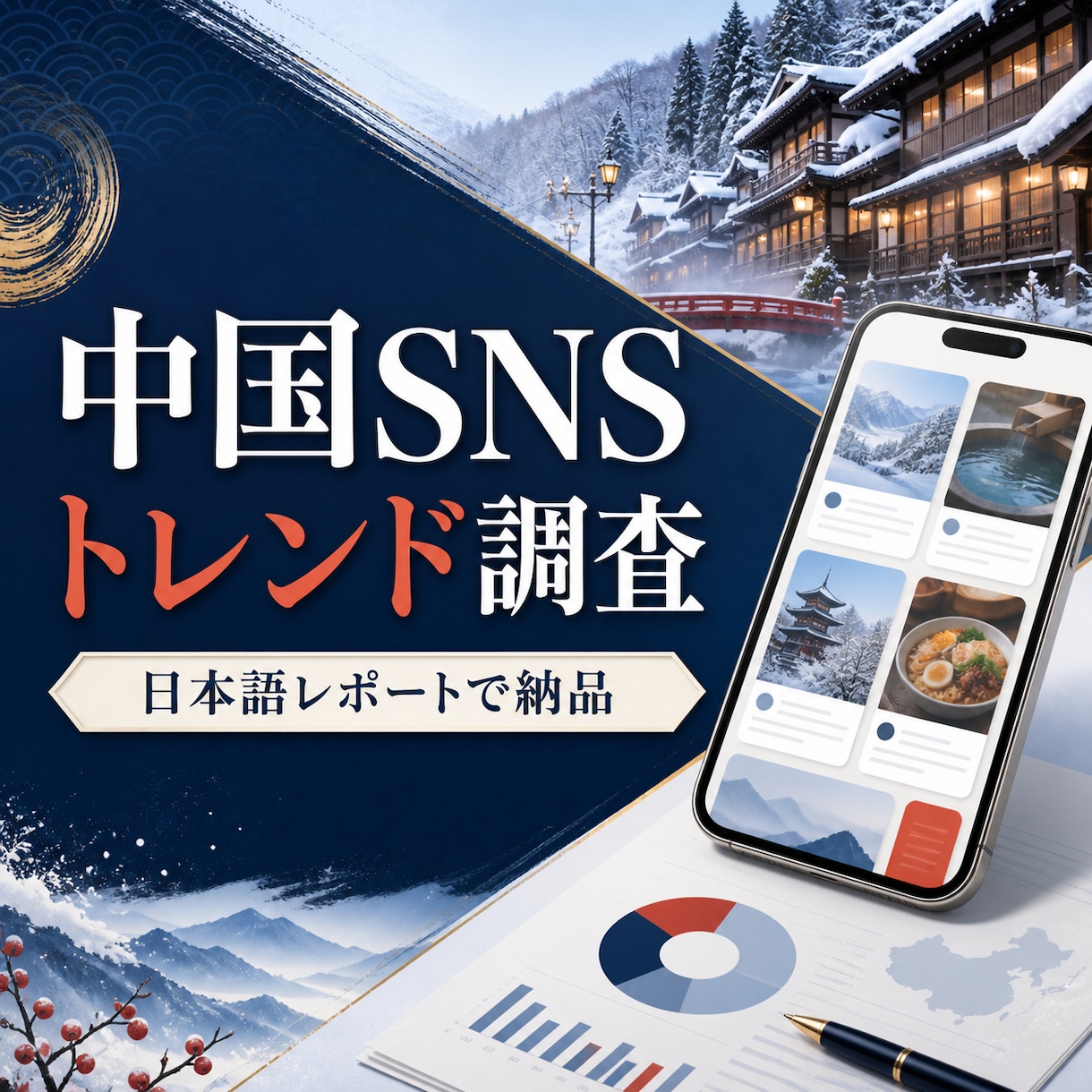 中国SNS・ECの公開情報を日本語で調査します URL・要約・注目点を出典付きで整理 イメージ1