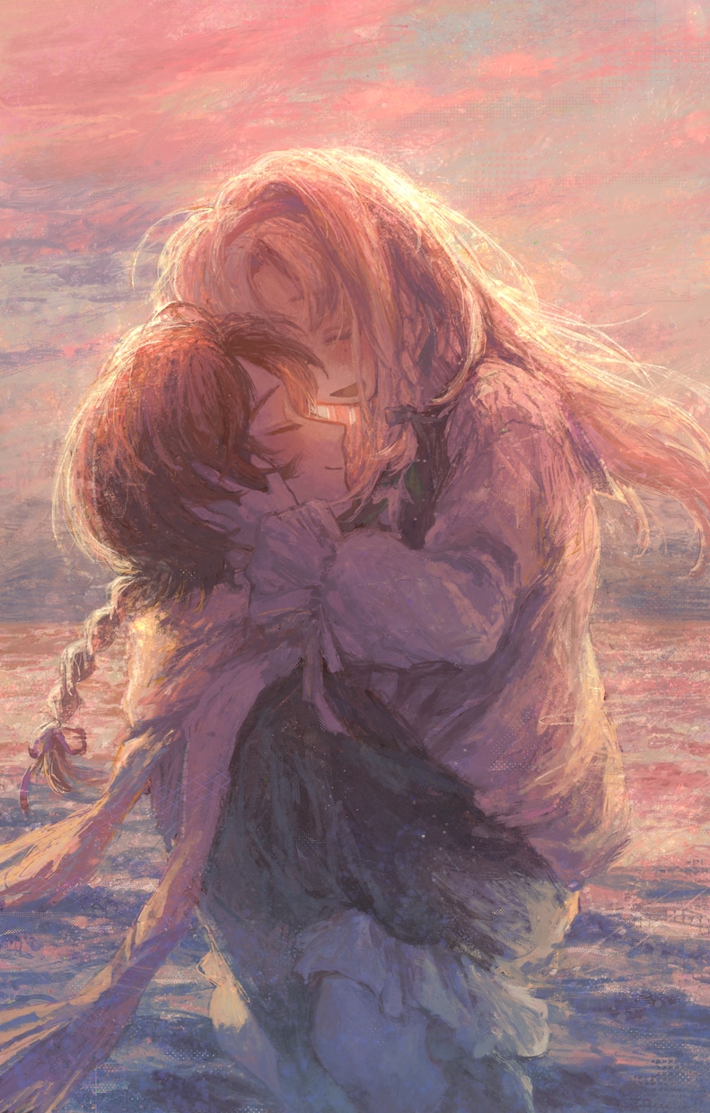 商用可◎厚塗り風のキャラクター、一枚絵を制作します 男女キャラ/背景/アイコン/MV絵/配信サムネ/歌ってみた イメージ6