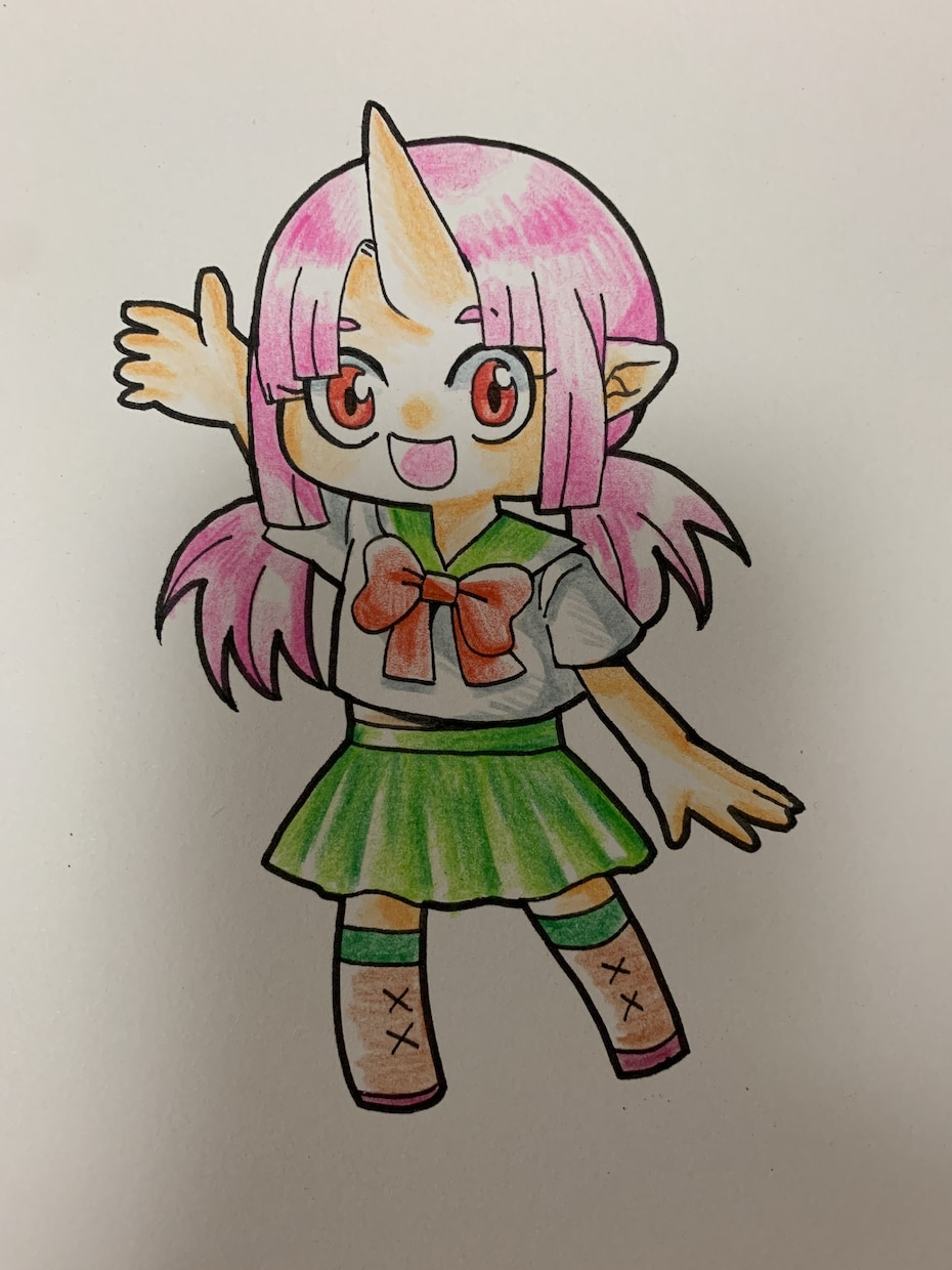 アナログでアイコンなどを描きます 二次利用も商標登録もOK。様々な絵を描きます！ イメージ5