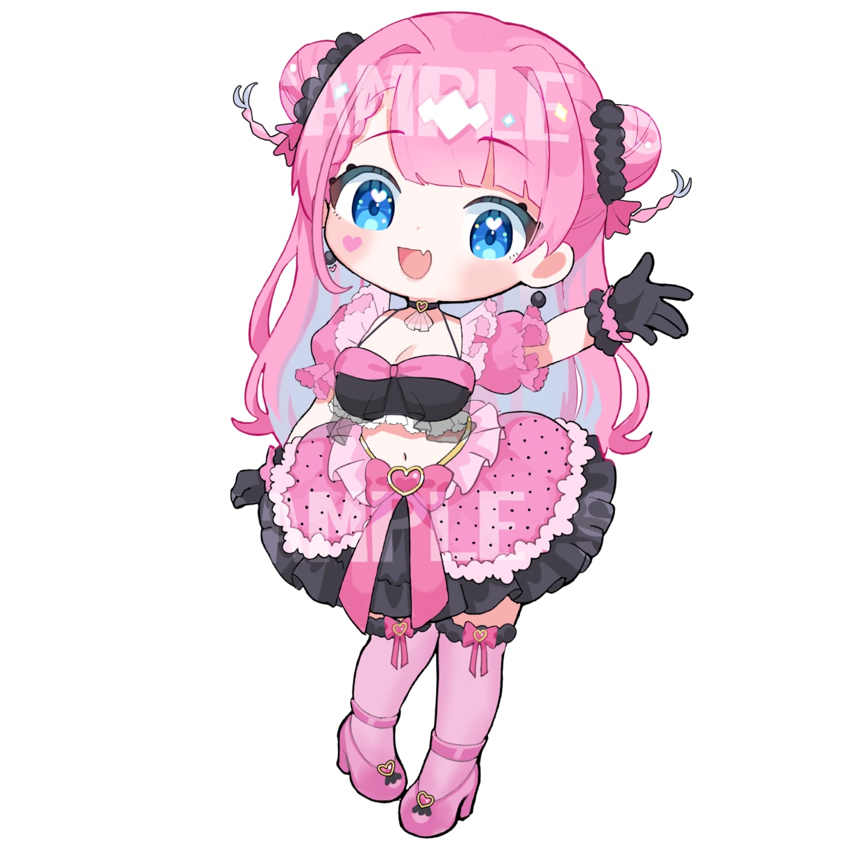 かわいいミニキャラ描きます アイコン・グッズに最適！SDキャラをお届けします イメージ7