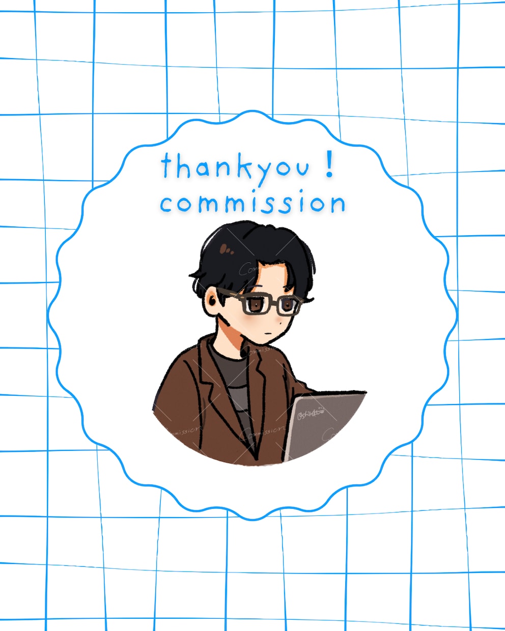 シンプルPOPデフォルメSNS用アイコン描きます 【シンプルPOPデフォルメ】かわいいミニキャラ風イラスト イメージ3