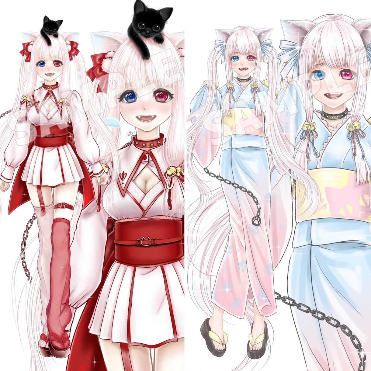 IRIAM用の立ち絵描きます 色々なテイストで描けますのでお気軽に相談してね。 イメージ3