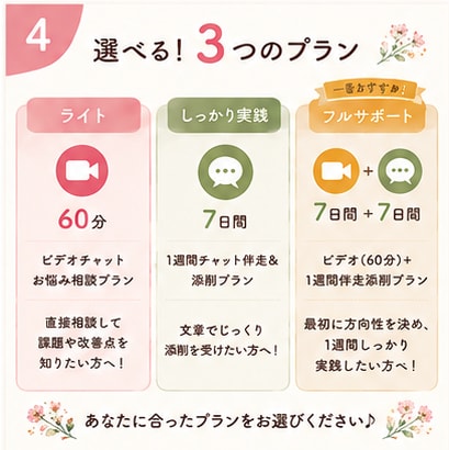 購入に繋がるストーリー＆DM添削相談をします 「売れる魅せ方」と「ファン化DM」で少フォロワーでも利益UP イメージ4