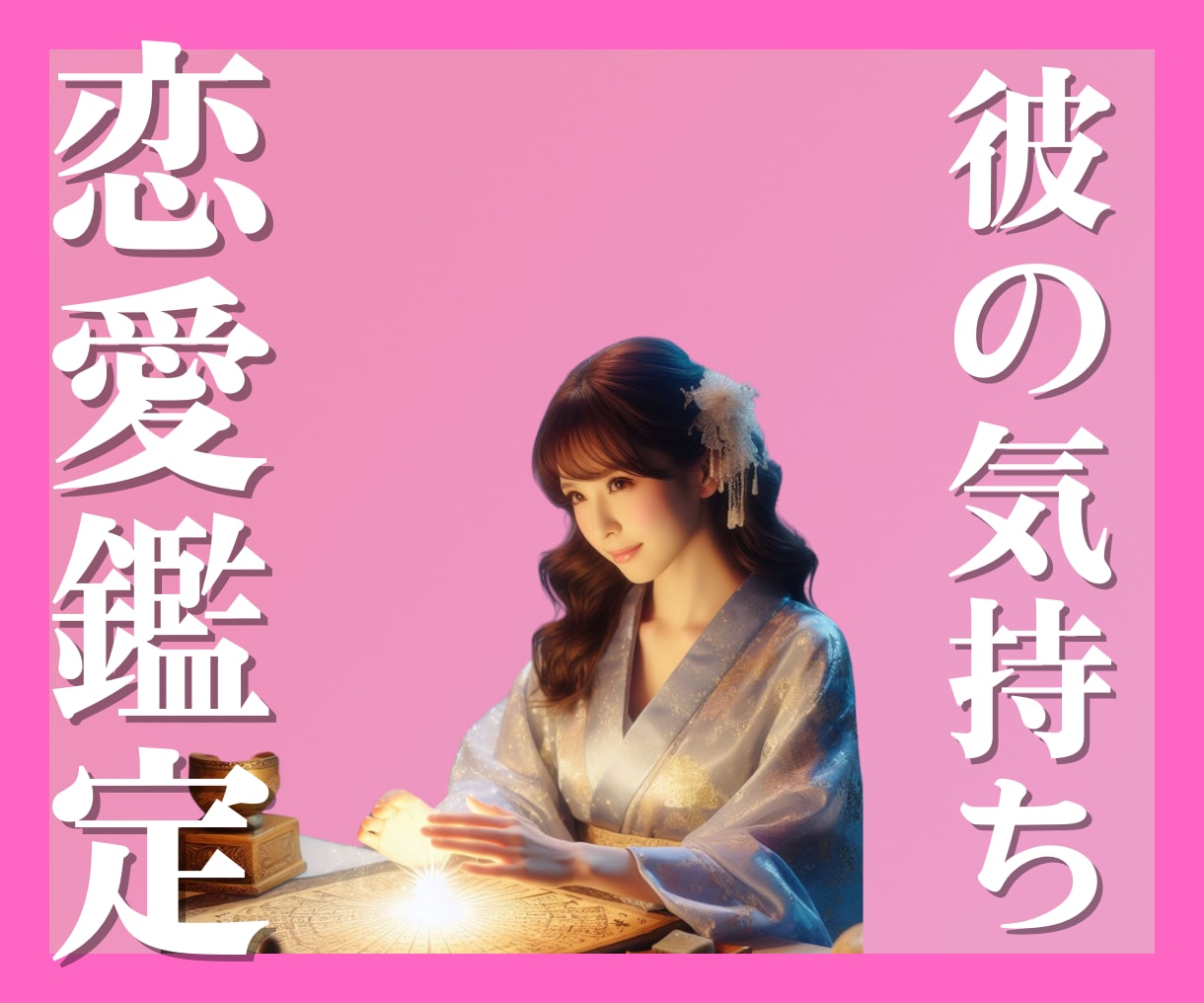 1日1組限定 二人の未来を特別価格で鑑定します あなたの愛の未来を照らし出すお供をいたします イメージ1