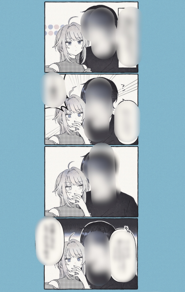 夢漫画、うちよそ漫画など 1P漫画を制作します モノクロ／カラーどちらも対応可能です！ご希望でおまけ有！ イメージ3