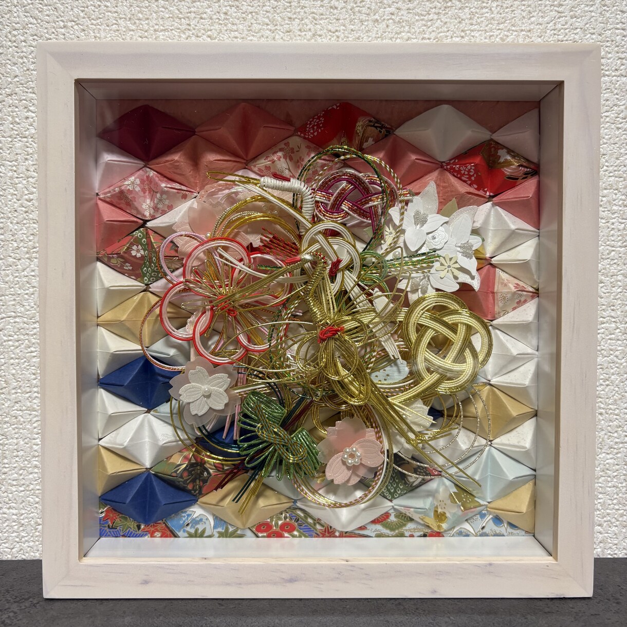 ご祝儀袋リメイク▶︎水引アートを作成します バランスにこだわり唯一無二のアートを丁寧に作成します。 イメージ9