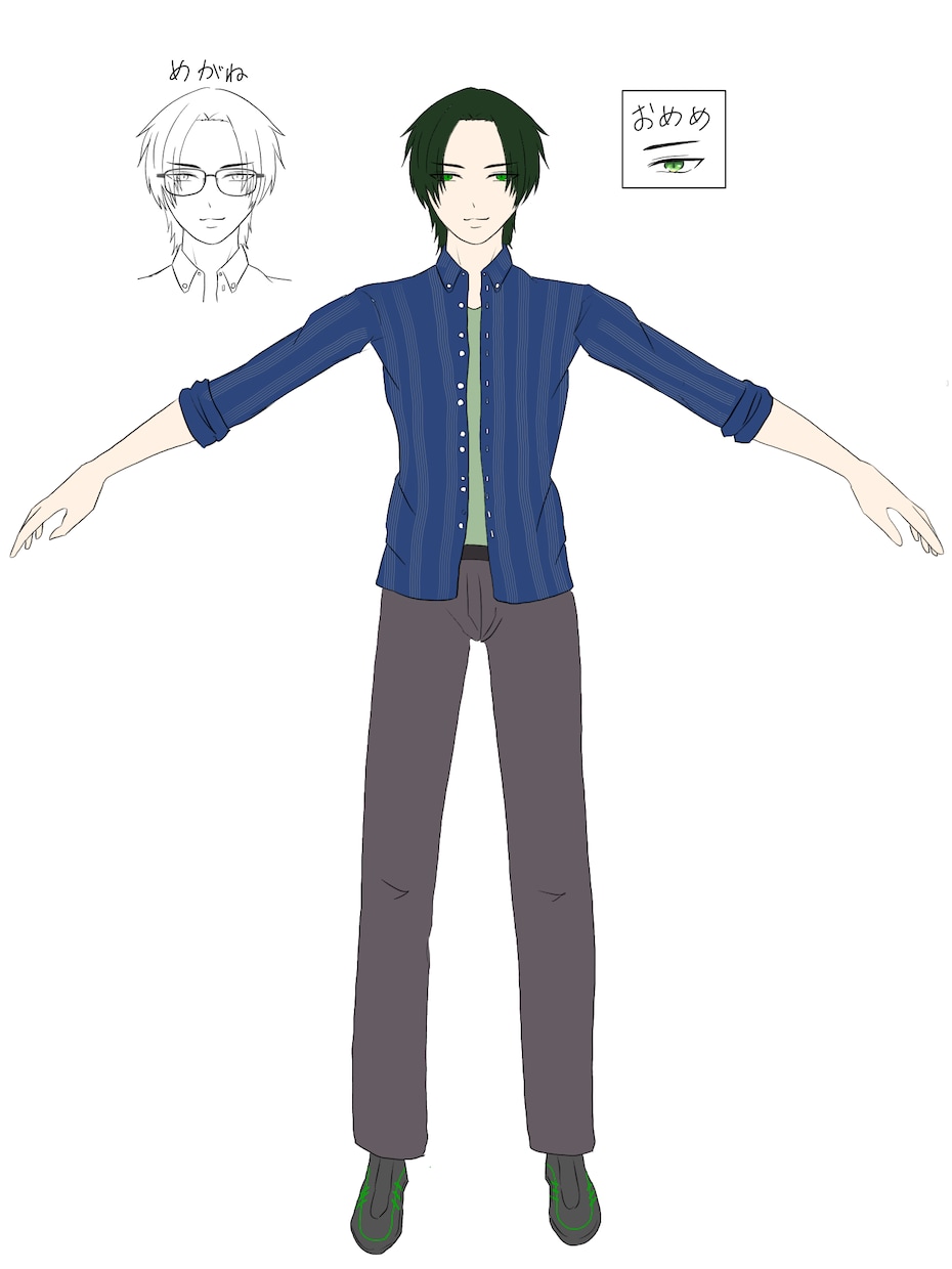 オリジナルキャラクターシート描きます 貴方様のオリジナルキャラクターを1から相談し、創り描きます！ イメージ5