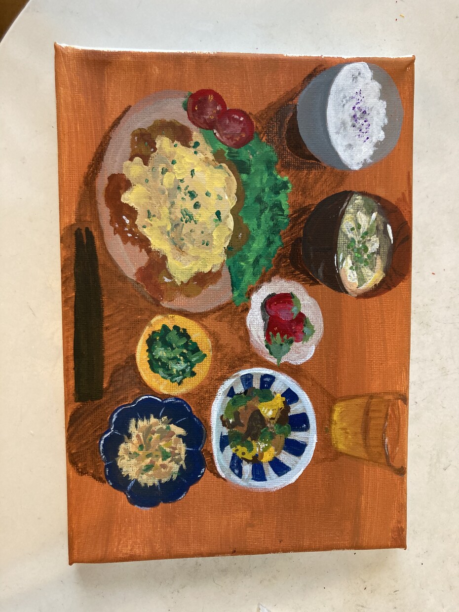 食べ物から人物イラストまで作成します デジタルとアナログでの作成できます。 イメージ2