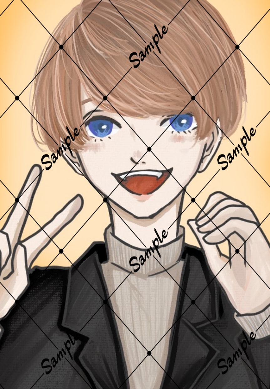 SNSアイコン・一枚絵をお描きします 絶妙なニュアンスと存在感。お気に入りのアイコン・イラスト制作 イメージ1