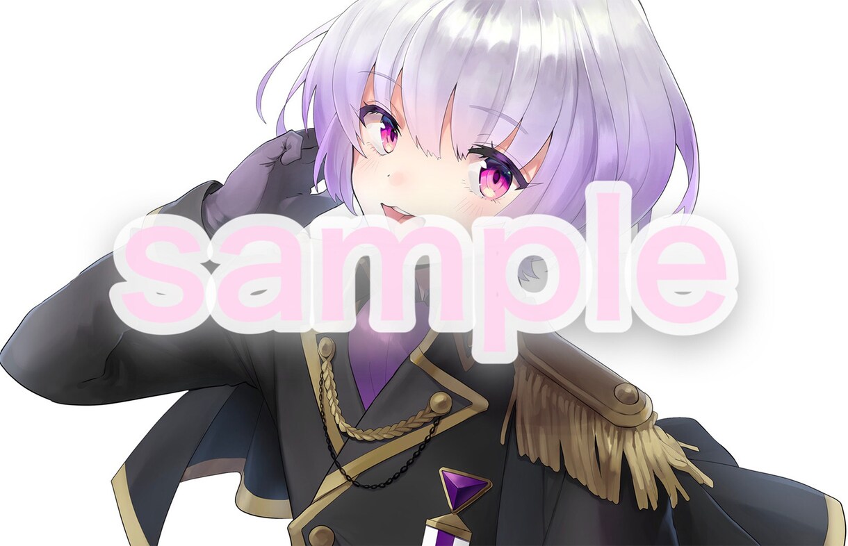 基本2日以内納品、既存イラストの販売します ネットプリント、歌い手志望さんにもおすすめ!! イメージ3