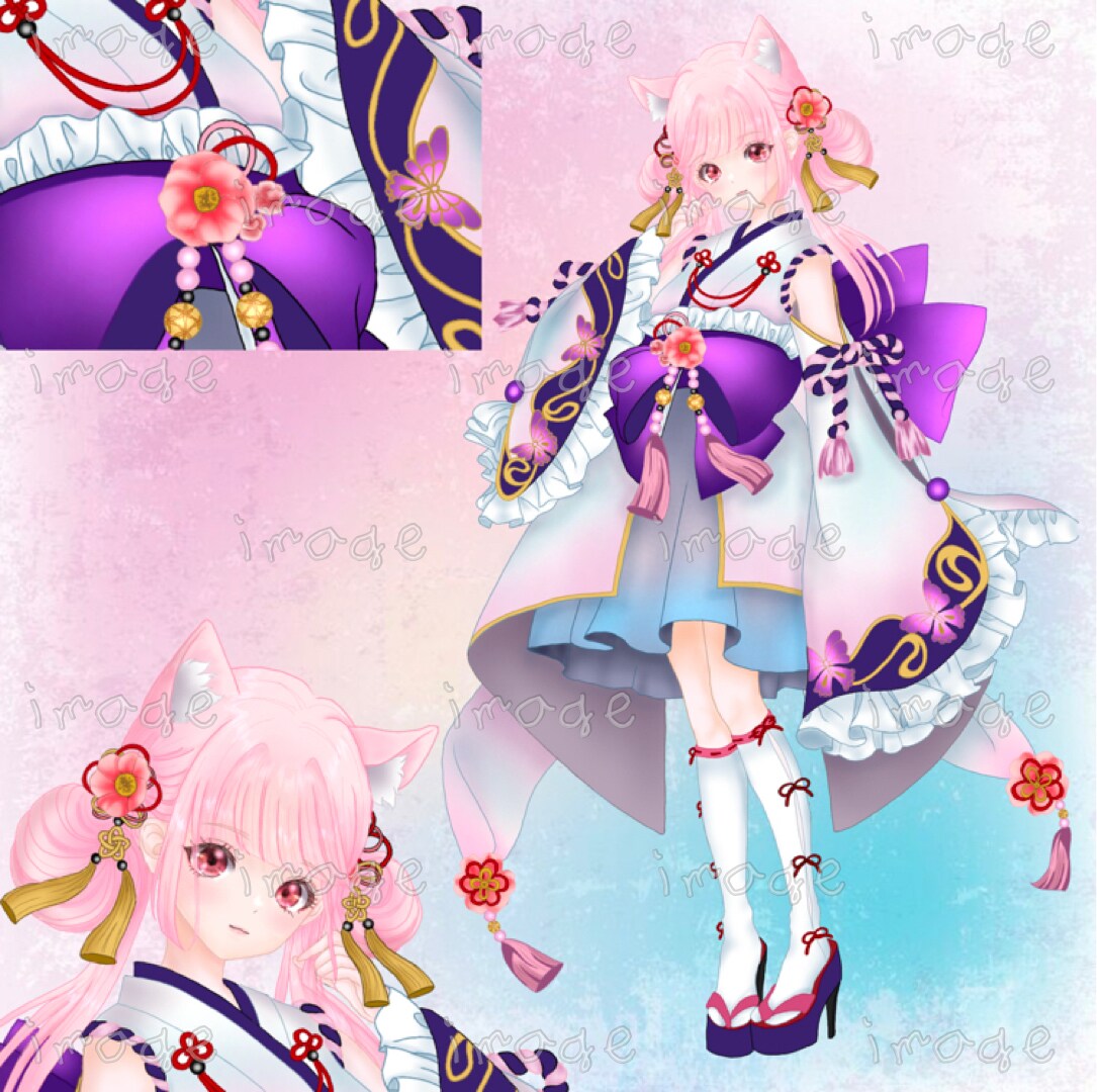 目を引くイラスト、歌みた、サムネを作成します 可愛いものから、妖艶なものまで幅広くご要望にお答えします！ イメージ9
