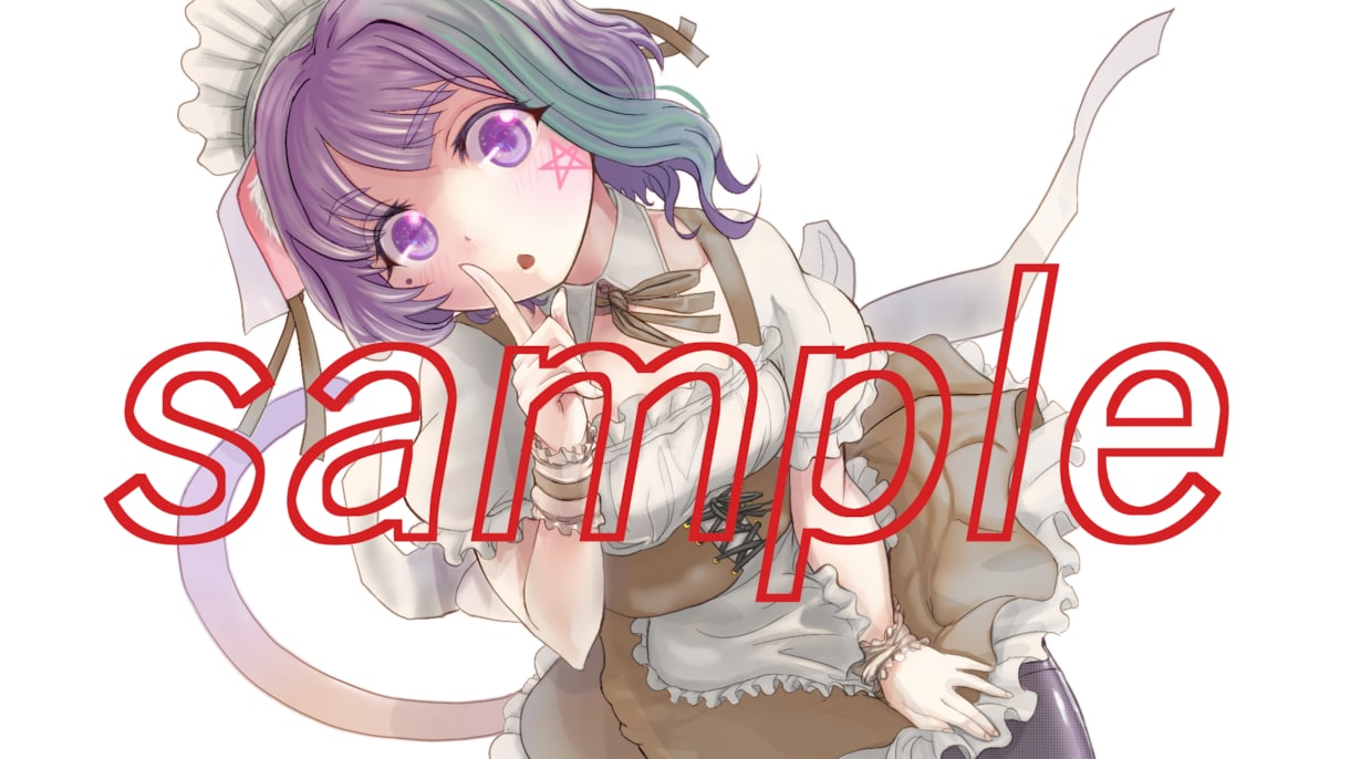 イラスト全般お描きします SNSやブログのヘッダー、動画用の1枚絵、立ち絵等に！ イメージ1