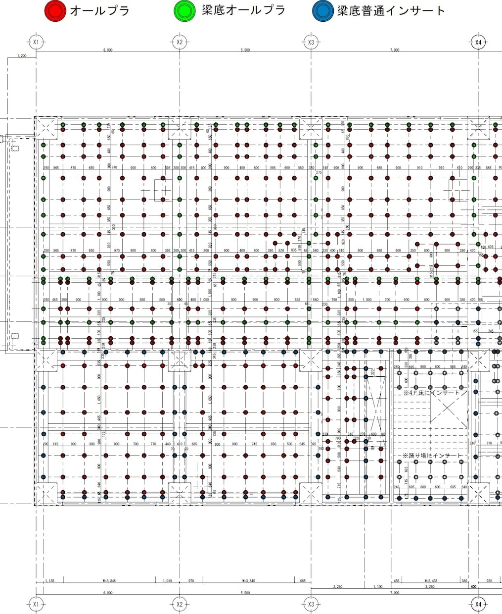 建築現場のインサート図を作図します 建築現場で多忙な方、インサート図か面倒な方へオススメ イメージ2