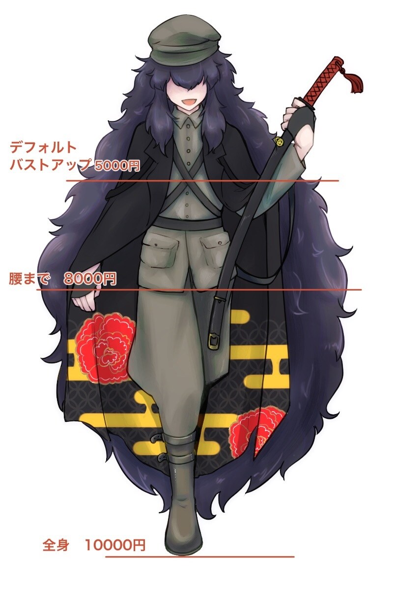 ちょっとクセのあるTRPGの立ち絵をお描きします ちょっとクセのある人物を描きます。覆面や性別不明も可 イメージ3