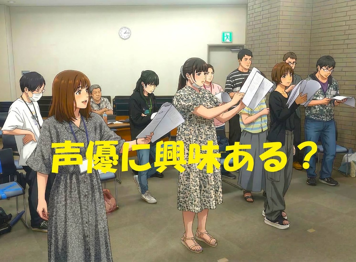 声優業界って分からない。そんな疑問にお答えします 知ろう！めくるめく声優の世界！知ったらもっと目指したくなる！ イメージ1