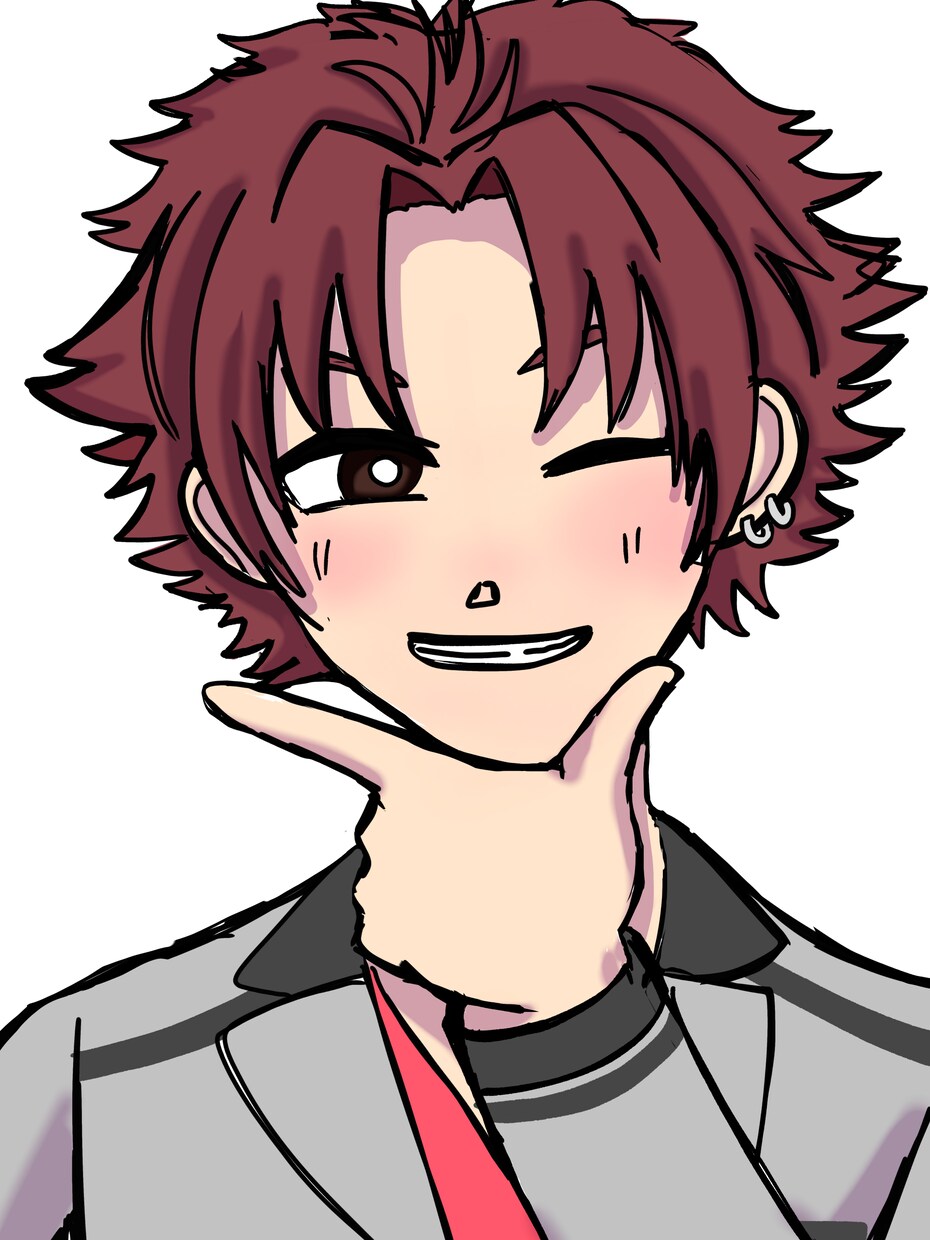 ハキハキとしたポップなキャラクターイラスト描きます アイコンや壁紙などにいかがでしょうか！ イメージ3