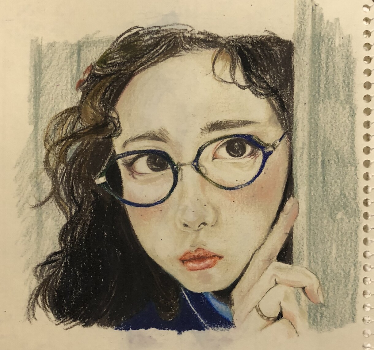 お写真から色鉛筆で写実的に描きます SNSのアイコンや自分だけのお気に入りに☆ イメージ2